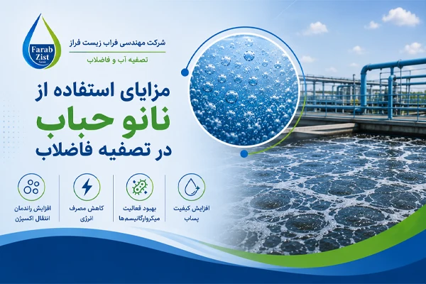مزایای استفاده از نانو حباب در تصفیه فاصلاب