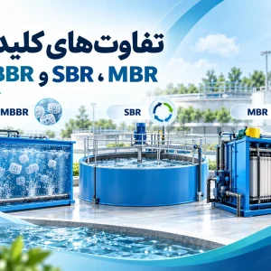 بررسی تفاوت های تصفیه فاضلاب به روش های MBBR، SBR و MBR