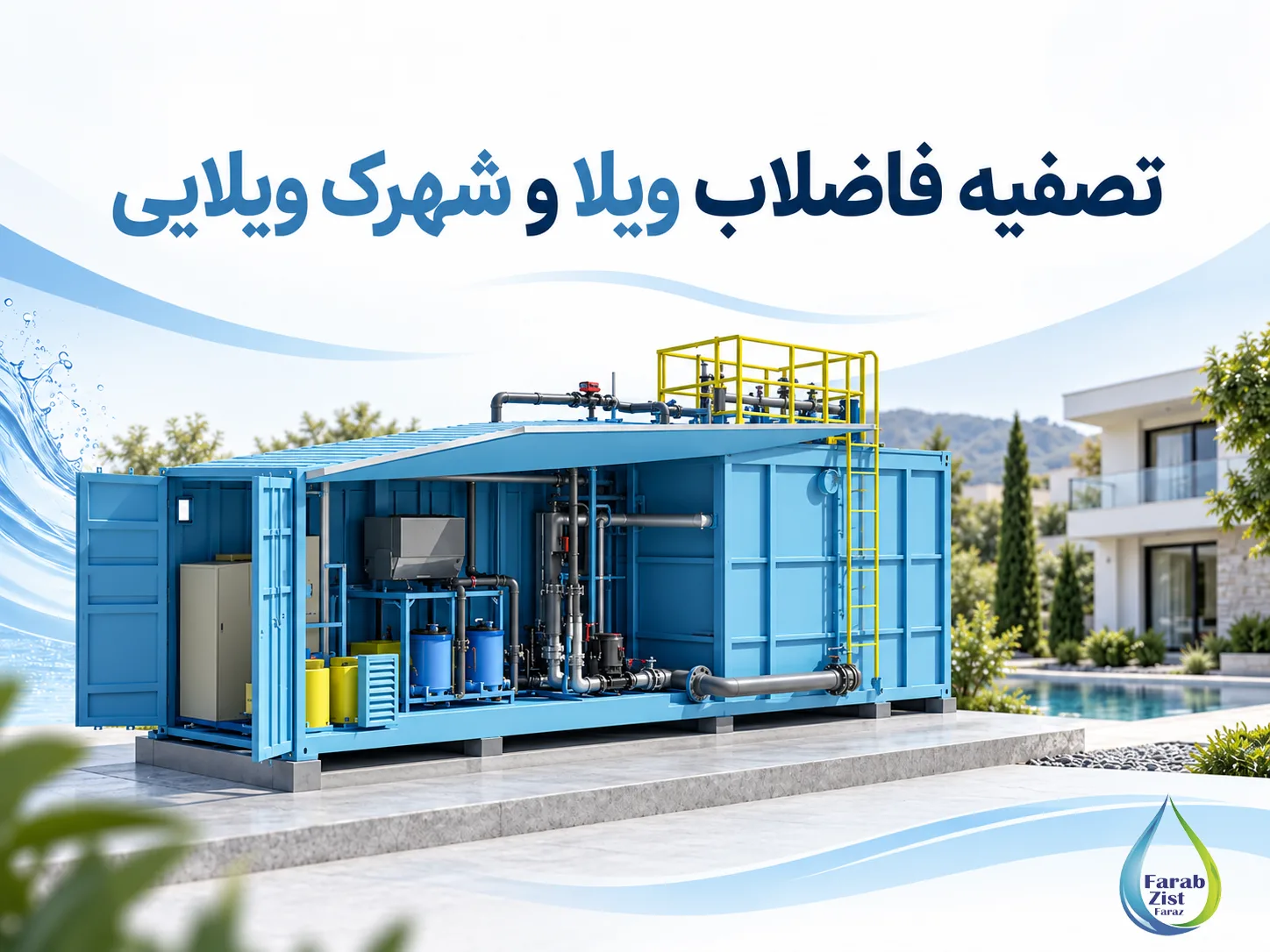 راهنمای انتخاب پکیج تصفیه فاضلاب ویلا